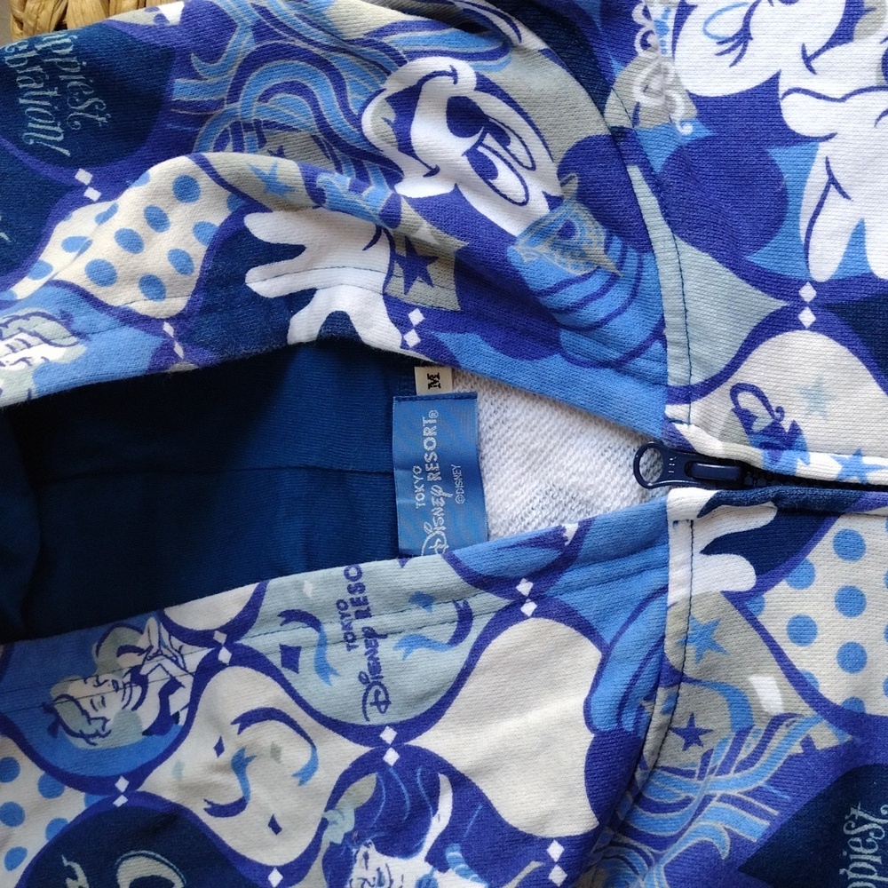 Walt Disney Tokyo resort 35 anniversary hooded sweatshirt hoodie M